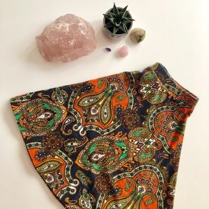 Paisley ASOS Skater Skirt